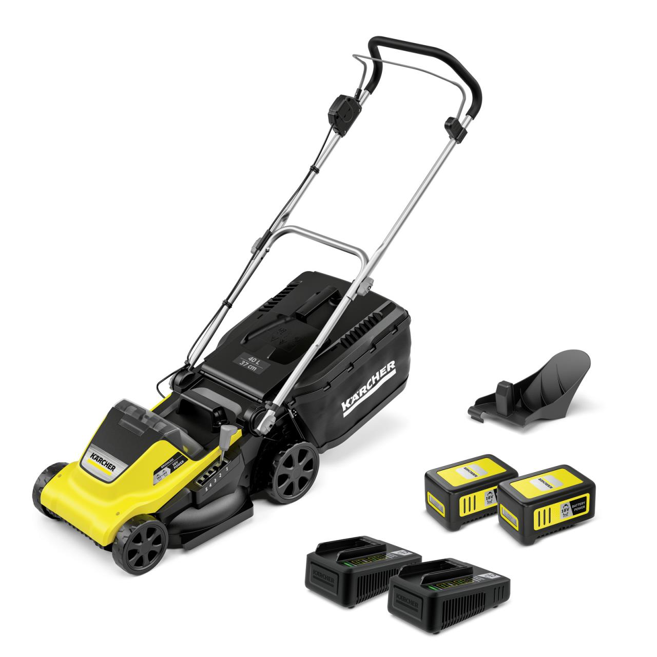 Akku-Rasenmäher LMO 4-18 Dual Battery Set - inkl. Akku und Ladegerät