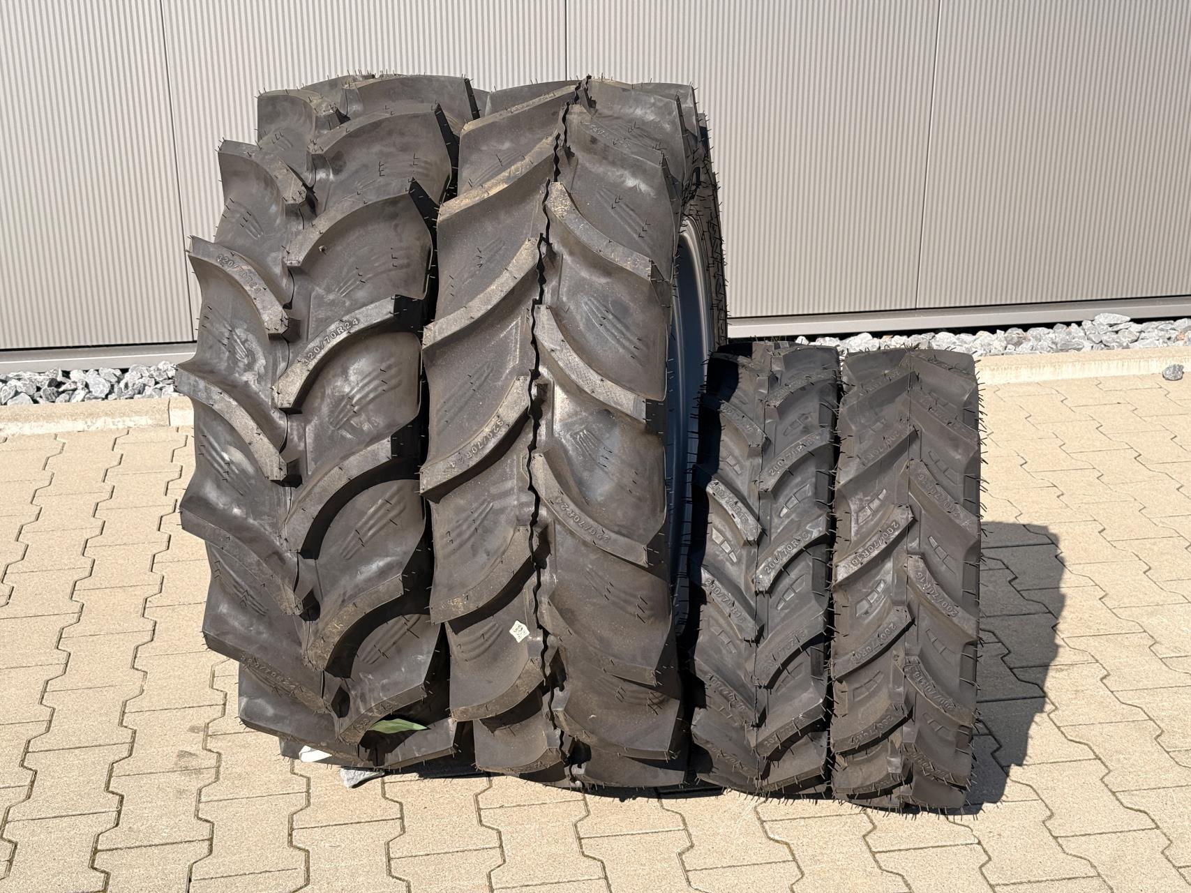 AS Bereifung Radial MT3.50/60 VR 280/70 R16, HR 380/70 R24