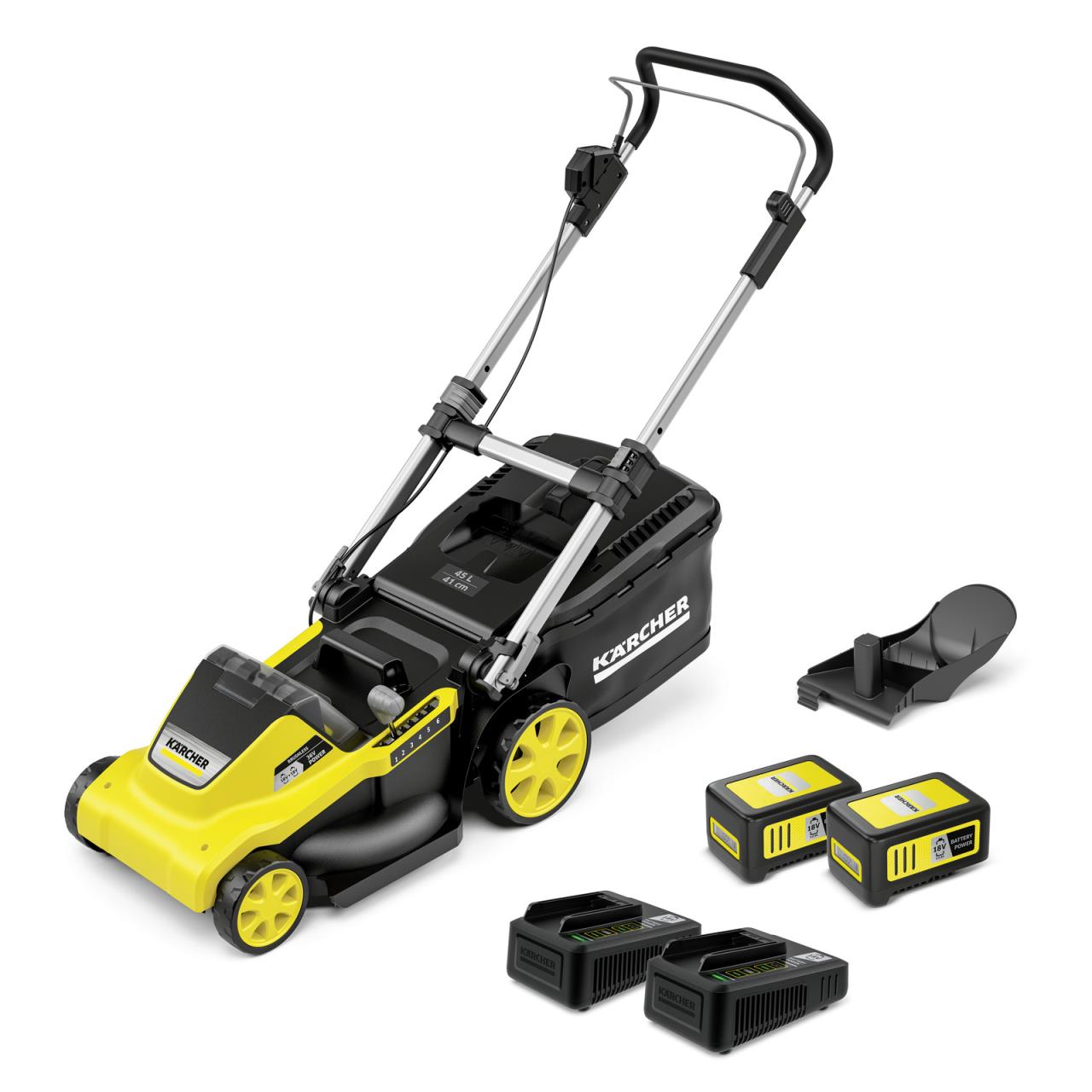 Akku-Rasenmäher LMO 5-18 Dual Battery Set - inkl. Akku und Ladegerät